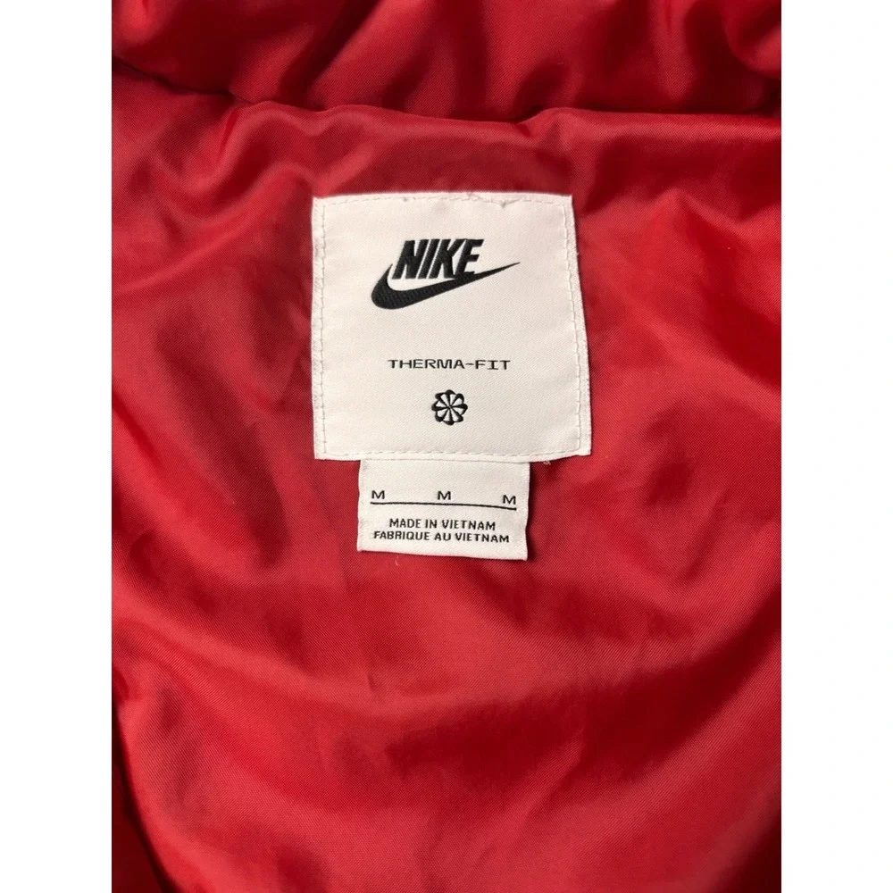 Nike Sportswear Therma-Fit Legacy Vest Size Medium Men's Red (P1)